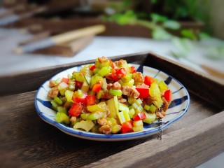 肉末芹菜,敏茹意作品~肉末芹菜