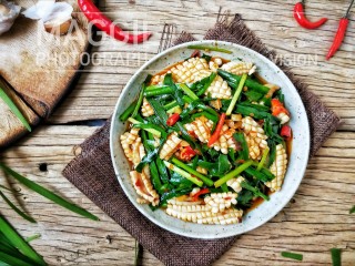 韭菜鱿鱼,美味家常，下饭菜( ????? )