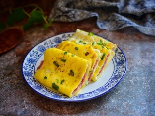 培根鸡蛋饼,成品图三