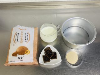 红糖马拉糕,准备材料