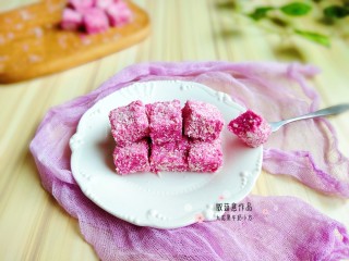 火龙果牛奶小方,敏茹意作品～火龙果牛奶小方