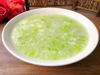 干贝苦瓜羹,成品图二