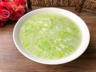 干贝苦瓜羹,成品图三