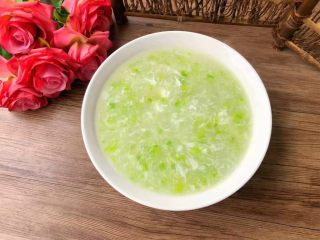 干贝苦瓜羹,成品图四