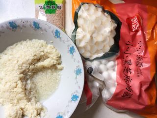 快手小食 酒酿圆子,食材