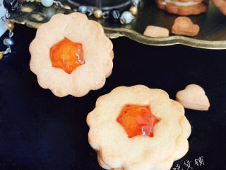 冬至美食 奶酪夹心饼干,完成。