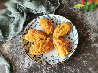 香酥炸鸡翅,凉凉 食用