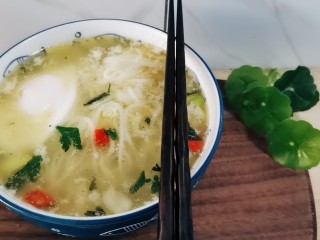 阳春面,成品完成